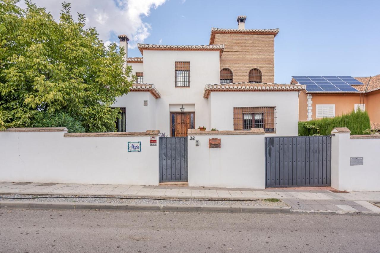 Villa Maria, Piscina Y Spa Exterior Privado Belicena 외부 사진